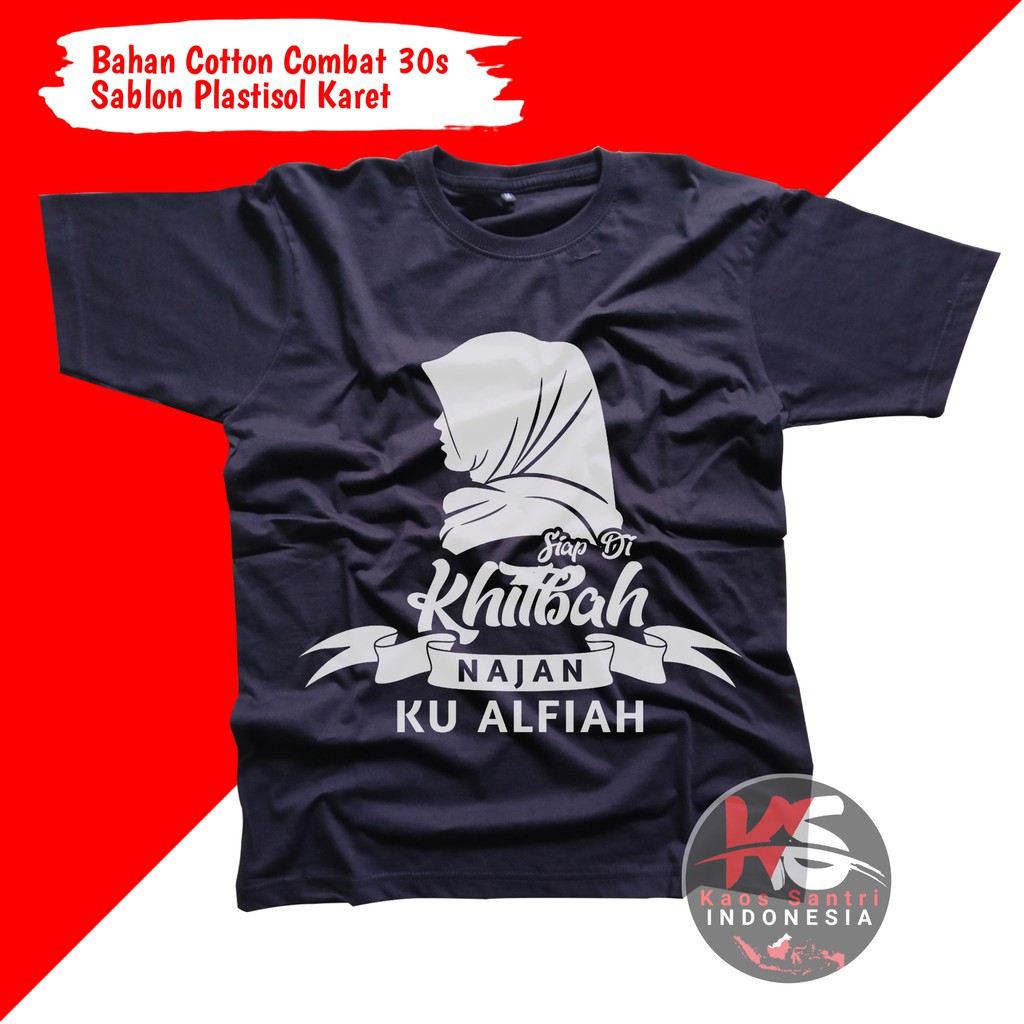 KAOS SANTRI // KAOS SANTRI SALAFI // KAOS DAKWAH // KAOS MUSLIM // KAOS DISTRO // A5-A8 Pendek