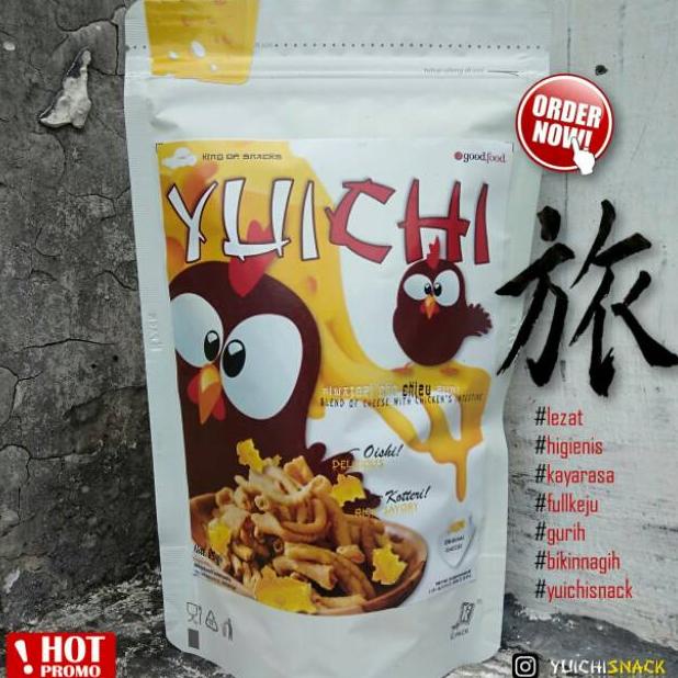 

Keripik Usus Crispy Camilan Kekinian Keluarga Yuichi