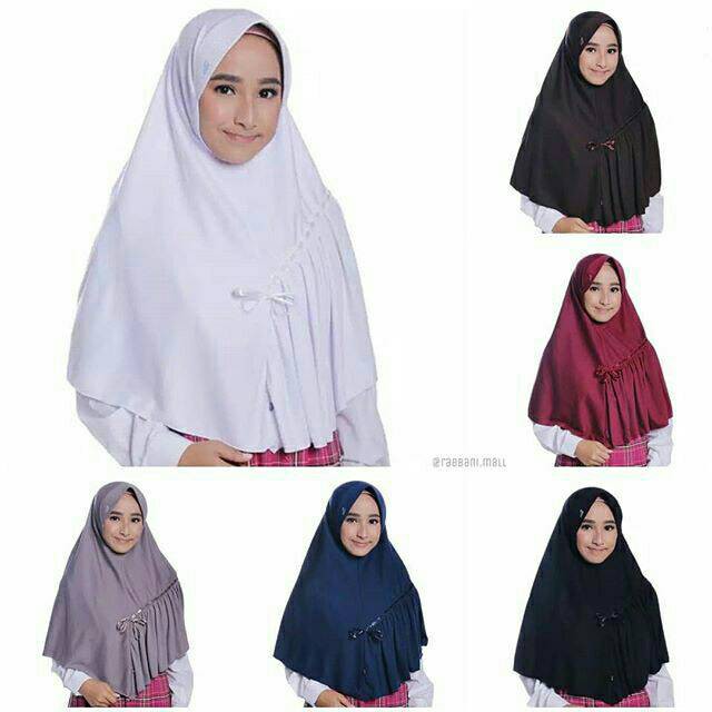 PROMORABBANI KRD AMIRA /KERUDUNG RABBANI /RABBANI ORIGINAL/ JILBAB SEKOLAH/ RABBANI AMIRA PUTIH