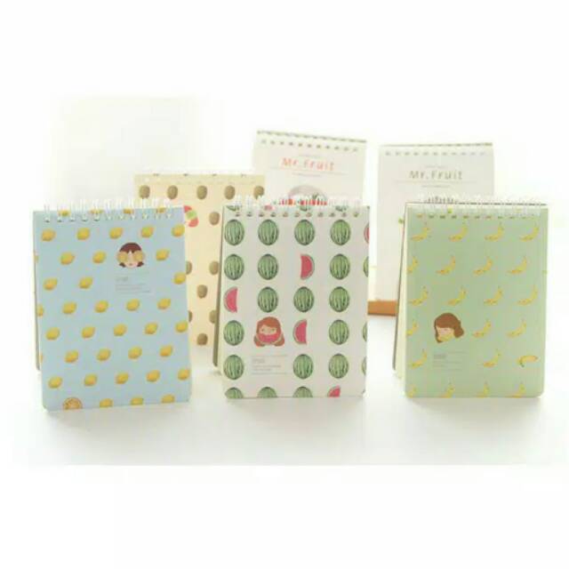 

buku tulis/note book fruit girl