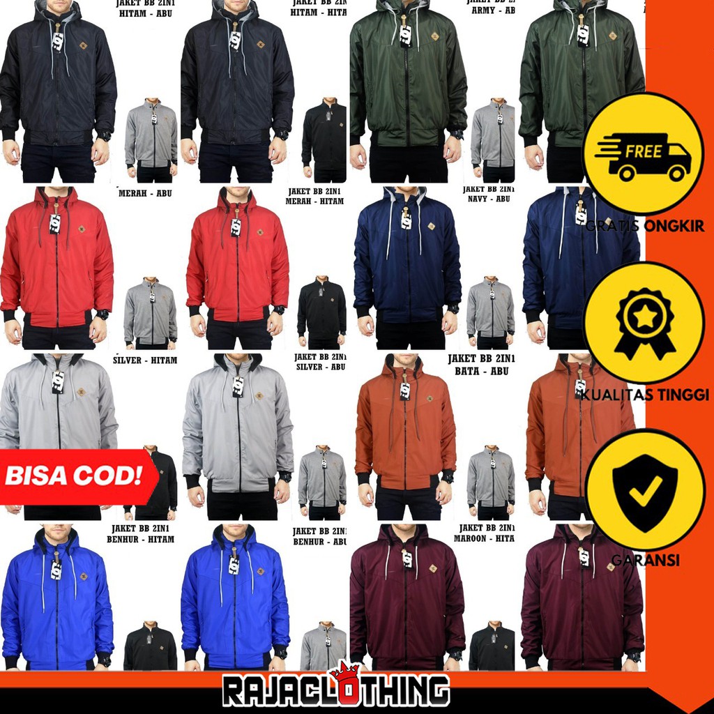 RCL - JAKET BB BABOL BOLAK - BALIK | SWEATER BB BOLAK - BALIK TASLAN DC