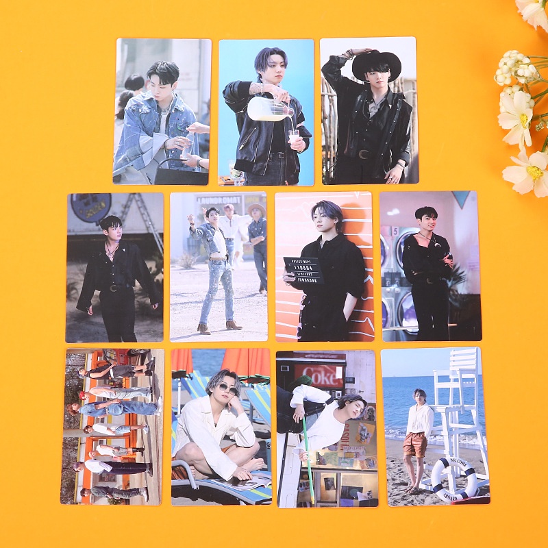 11pcsset Kartu Foto Kpop BTS JK JIMIN JHOPE JIN SUGA