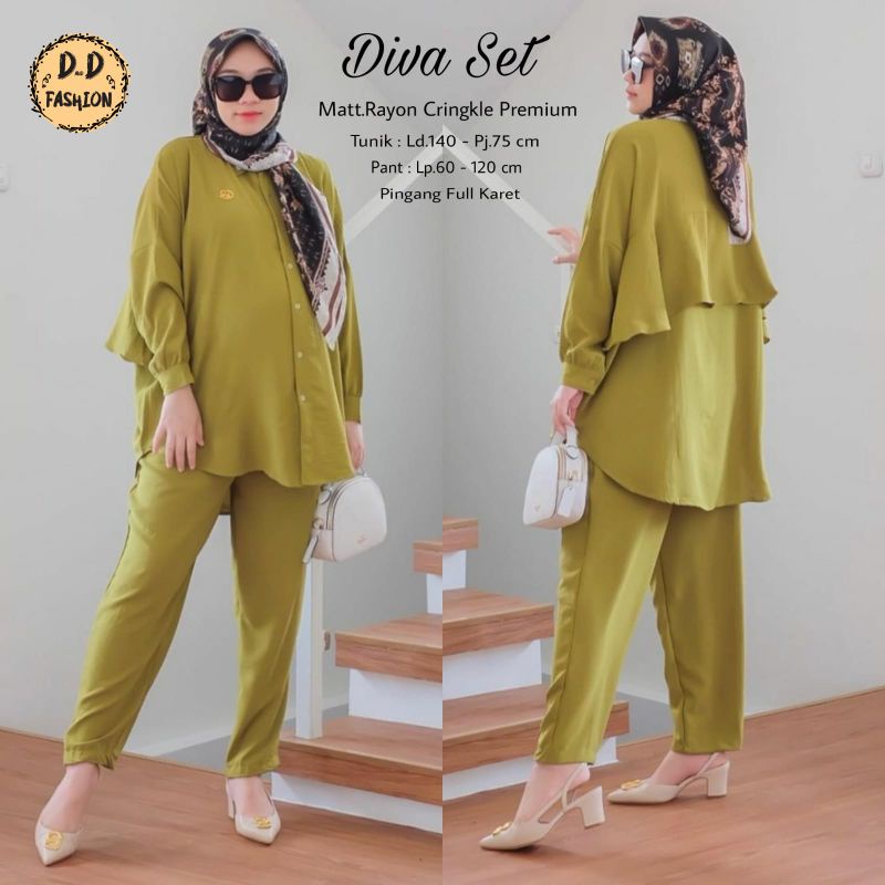 DIVA / MAURA SETELAN BAJU WANITA TERBARU