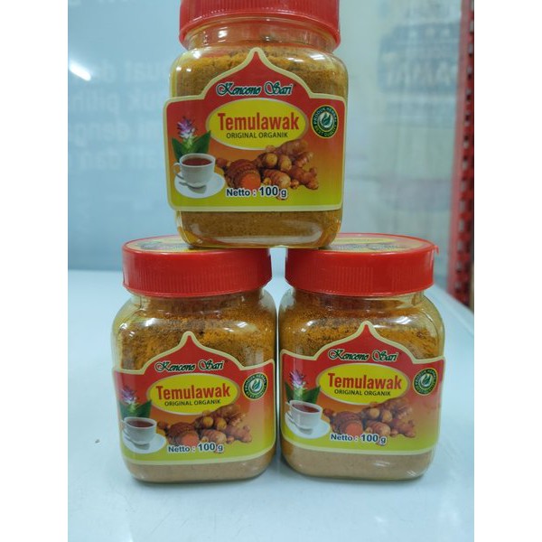 

Temulawak Serbuk Murni Original 100Gr l Temulawak KENCONO SARI l NON SUGAR