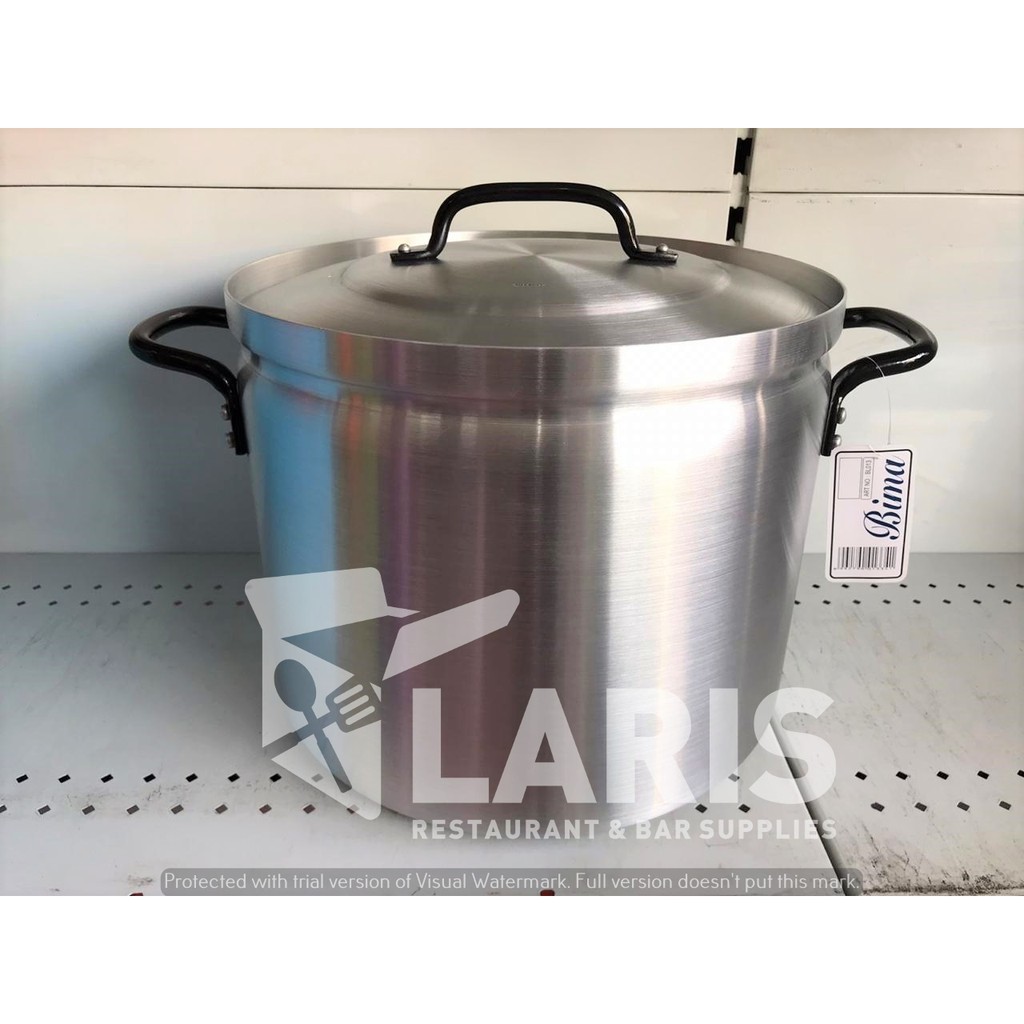 Bima Lux Aluminium Stock Pot 34cm / Panci Bima Aluminium (Tinggi)