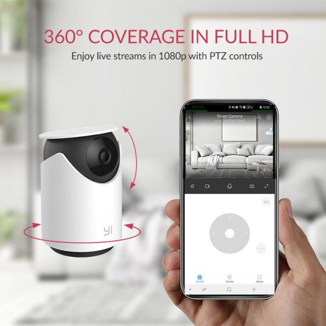 CCTV HD 1296P Yi Dome Camera U Xiaoyi Full HD International Version - Garansi Resmi