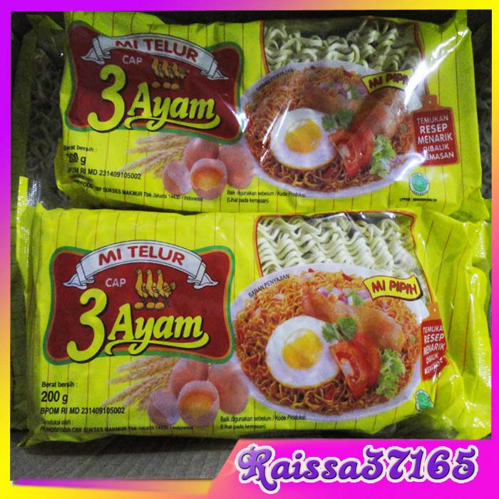 

Mi Telur cap tiga ayam