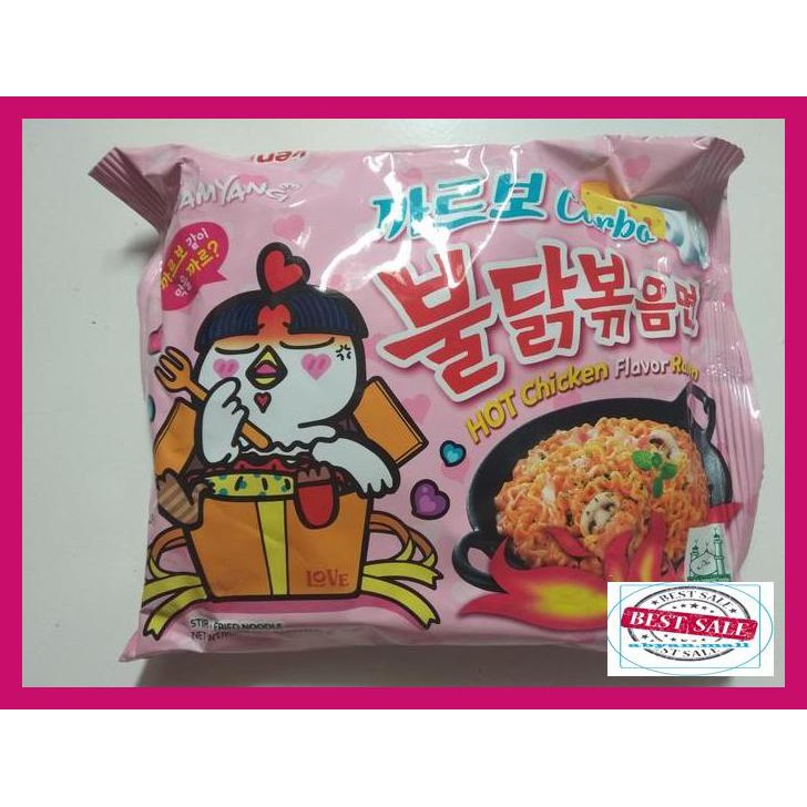 

68Ty8Yg- Samyang Carbonara Hot Chicken (Logo Halal) 7Rtyr67-