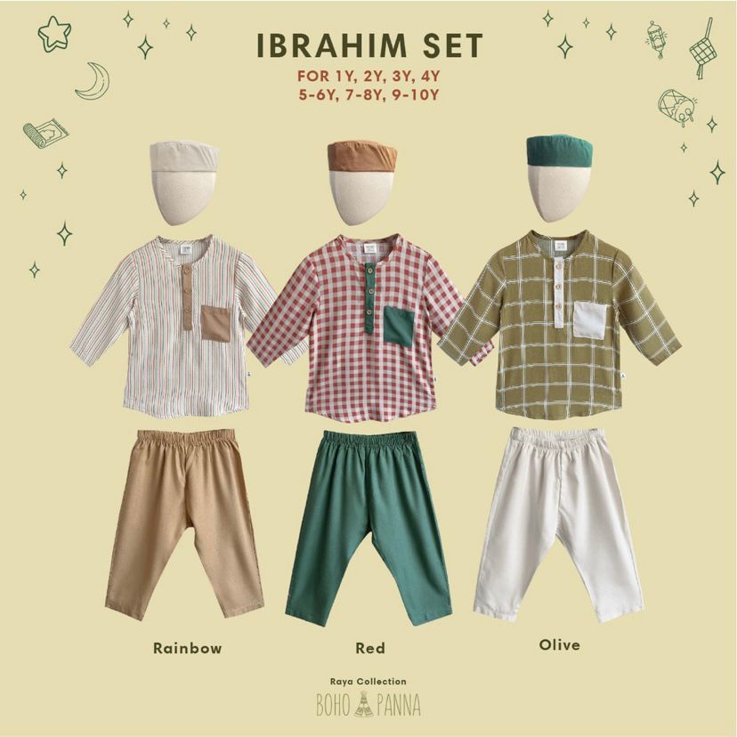 BOHOPANNA - IBRAHIM SET - RAYA COLLECTION