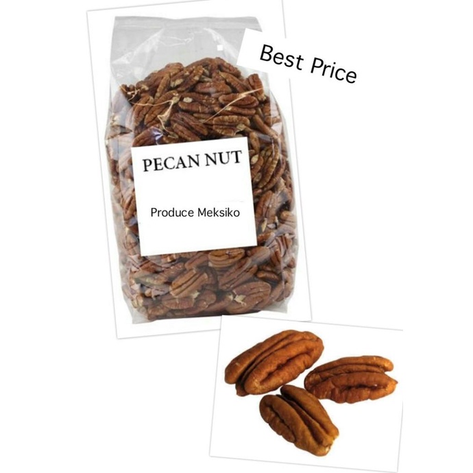 

Pecan Nut / Kacang Pecan Nut - 50 Gram