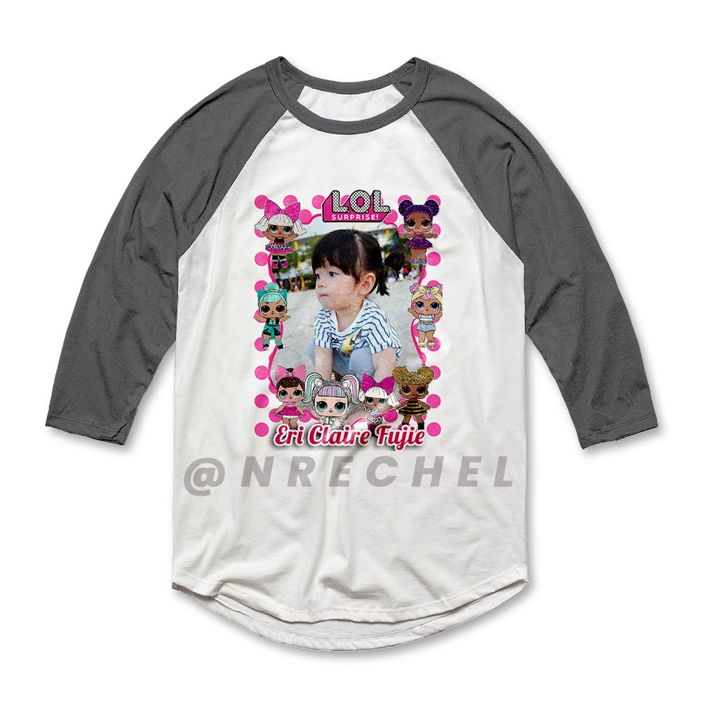 Kaos Foto Sablon Custom Desin Lengan Panjang
