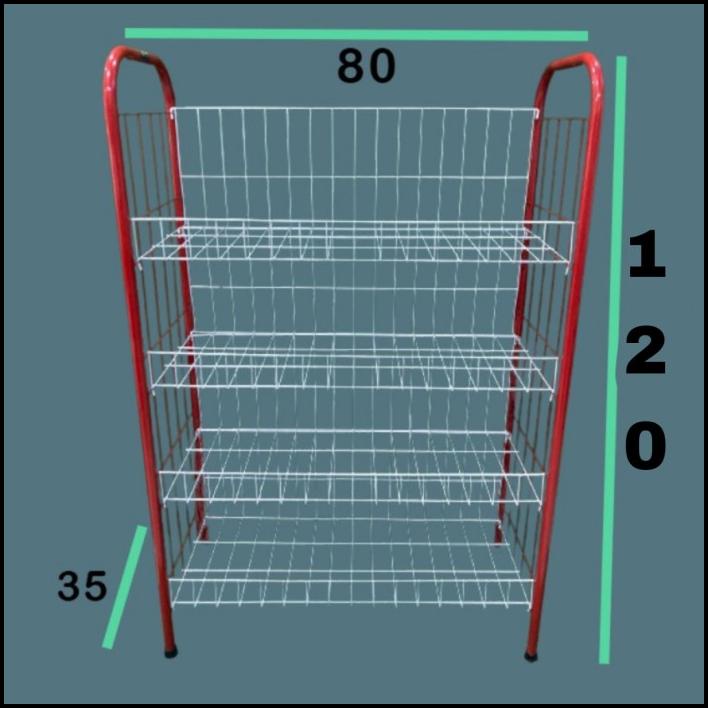 Rak Chiki//Rak Snack//Rak Display//4 Susun Jumbo