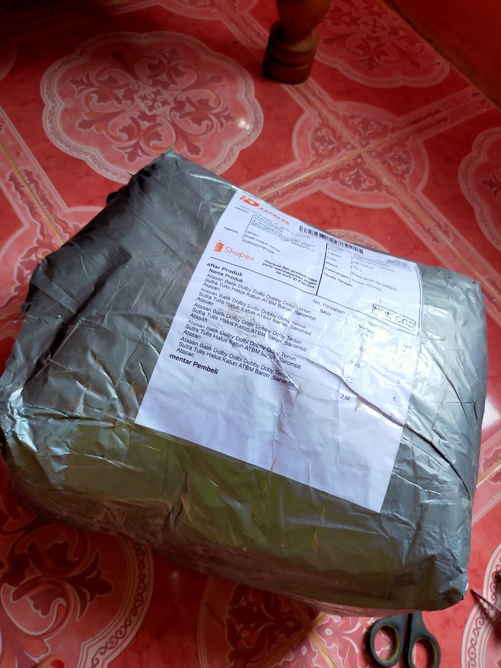 Terlaris Serut Genes Jelita Tunic Navbor Yelbor Whitbor Creambor Tunik Batik Modern Hrb030 Dolbi Dob