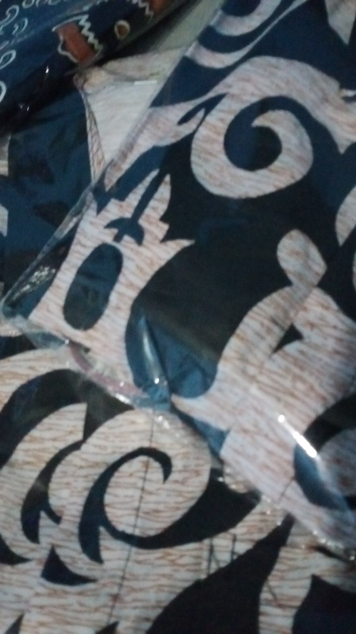 Bswart Batik Hrb026 Kenongo Hem Pendek Padi Pekalongan M L Xl Batik Pria Murah Modern Grosir