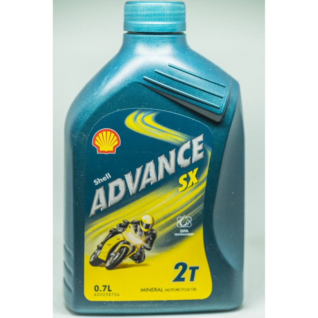 Oli Motor 2T Terbaik Shell Advance SX2 T Terbaru 0.7 Liter