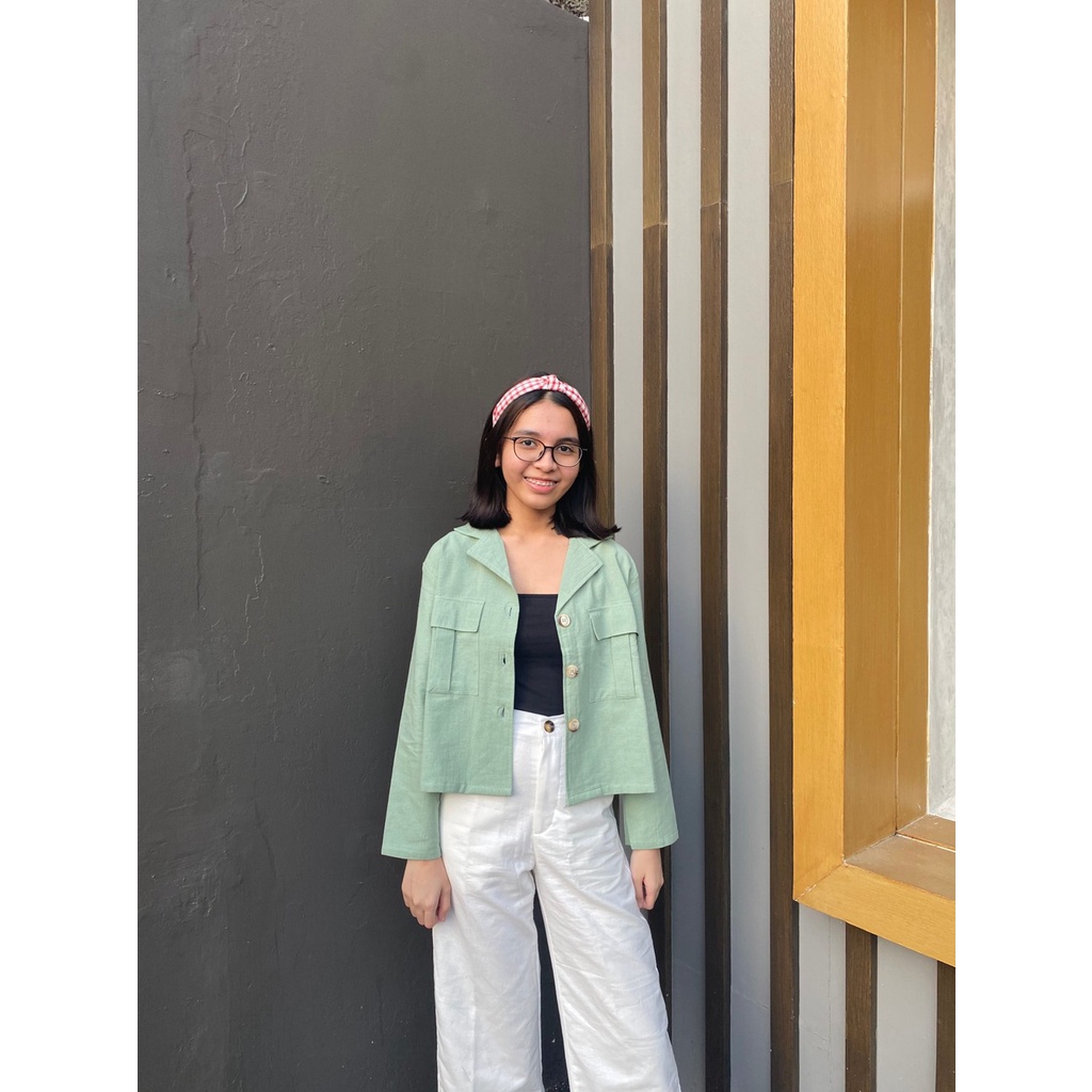 LALU OUTER BY WEAR LABEL (LINEN)-6