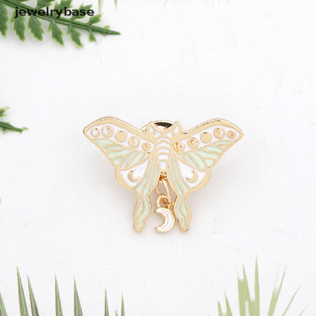 Bros Pin Enamel Bentuk Kupu-Kupu Untuk Hadiah