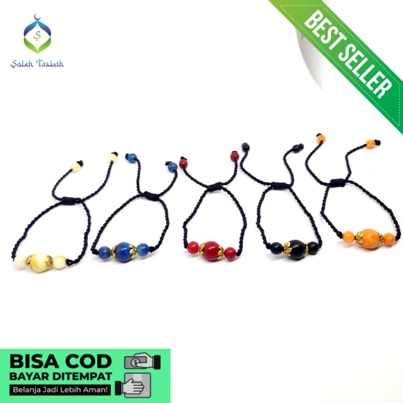 Gelang Cantik Batu Marjan 5Warna!! Gelang Handmade