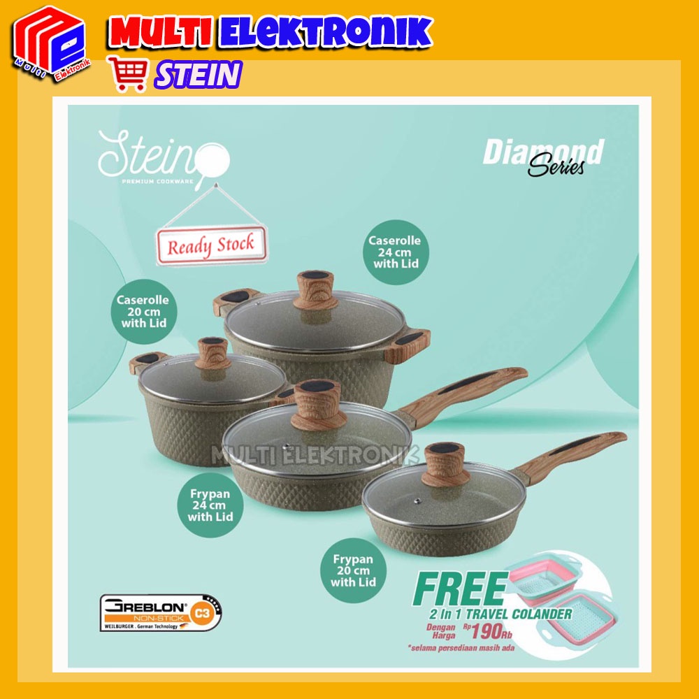 Stein Paket Diamond - STEIN COOKWARE ORIGINAL