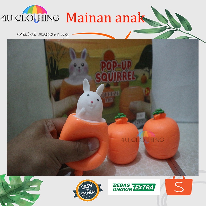 Mainan Squishy squeze pop up squirrel / Buah jeruk Squirell Karet Silikon Lucu Remasan Penghilang Stress / mainan anak / edukasi anak / tempat pesil / mainan terbaru / mainan penghilang jenuh / dolanan anak / mainan motif jeruk / mainan bayi tempat pena