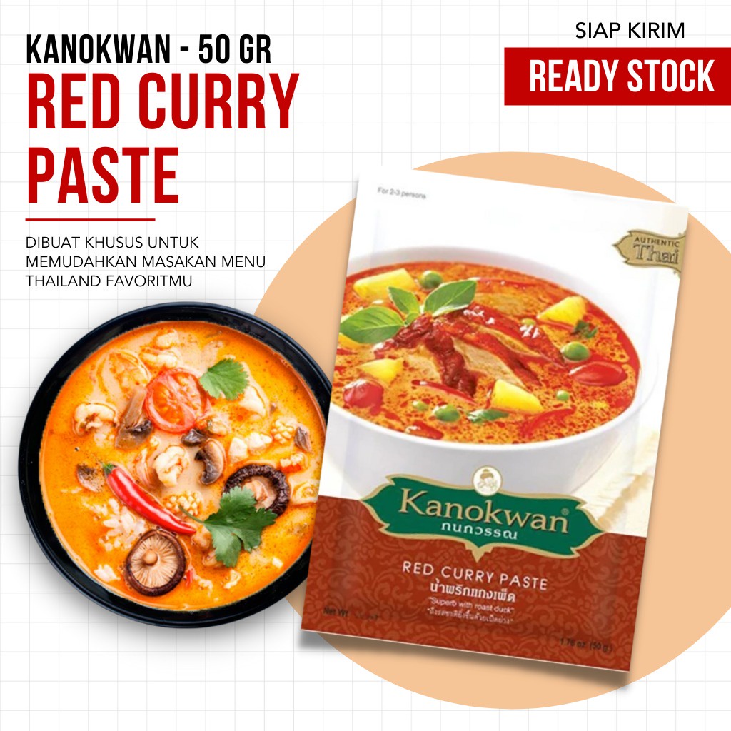 Bumbu Masak Instant Thailand Rasa Mantap - Kanokwan Paste (TERMURAH)