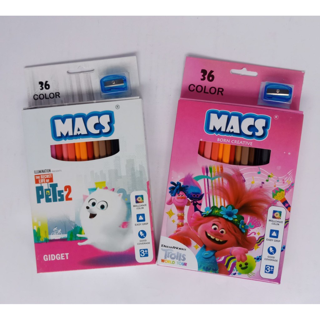 

Pensil Warna Macs 36 Warna