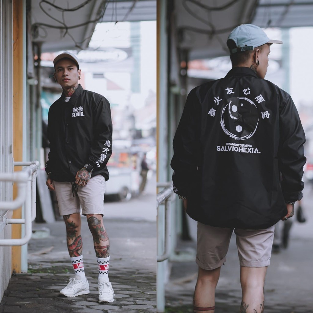 Coach Jacket-Jacket Coach Salvio Hexia-Jaket Murah-Jaket Pria-Jaket Wanita-Jaket Terbaru-G20  Yin yang NS