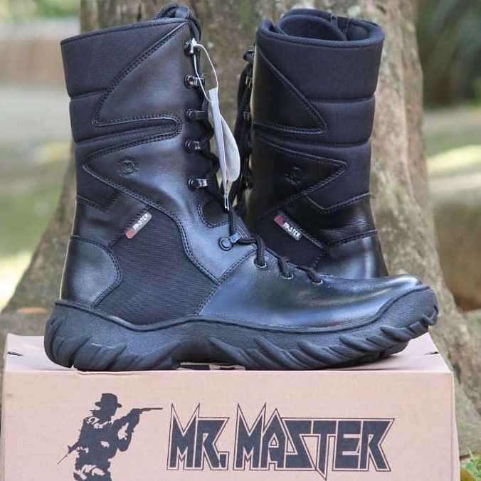 SEPATU PDL MR MASTER KULIT SAPI ASLI ASLI SEPATU PDL DINAS LAPANGAN TNI POLRI SECURITY SATPAM