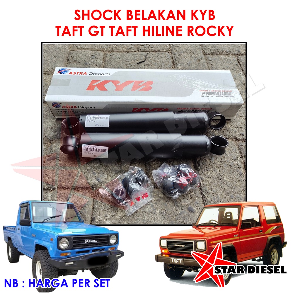 SHOCK BELAKAN KYB TAFT GT TAFT HILINE ROCKY SUSPENSI BELAKANG TAFT SHOCK BELAKANG KYB ROCKY