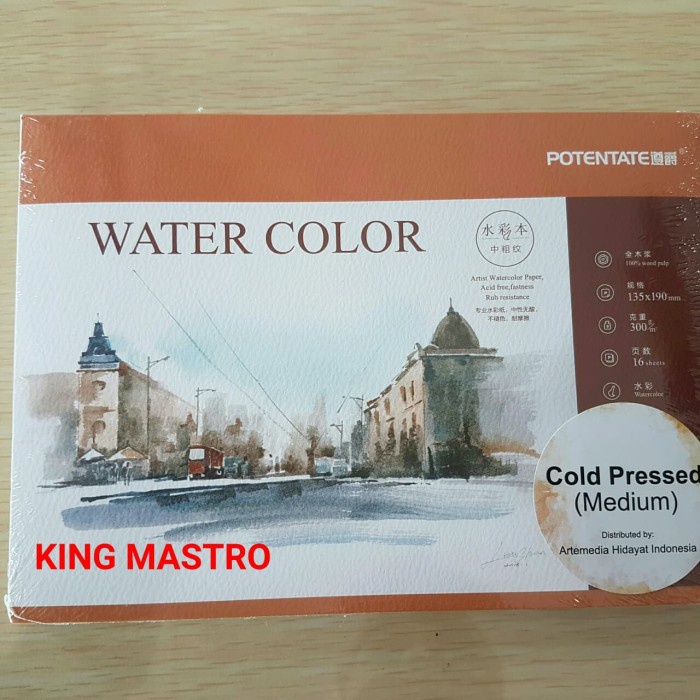 

Update Potentate Water Color Book 135X190Mm 300Gms 16 Sheets Sale!!!