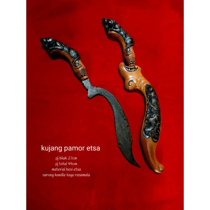 Kujang Pamor Etsa Macan kujang sunda