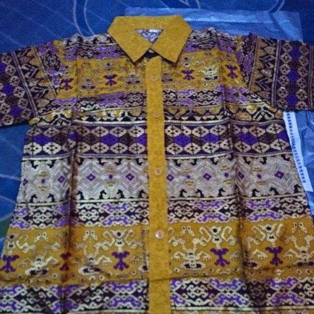 Batik Anak Cowok Hem Size M L Xl Anak Cewek Dress Size M L Xl Xxl Batik Pekalongan
