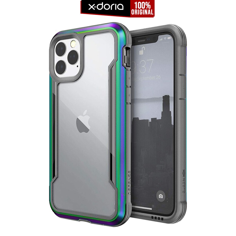 

Case iPhone 11 Pro Max / 11 Pro / 11 X-doria Defense Shield Metal Frame Anti Shock Casing