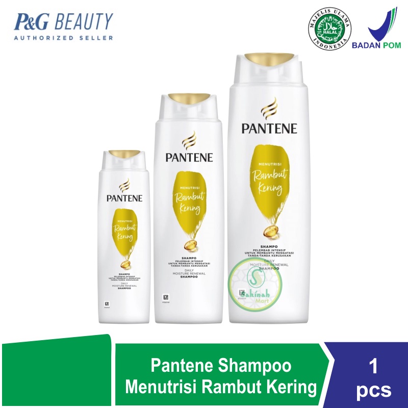 Pantene Shampoo Daily Moisture Renewal 70ml / 160ml / 290 ml