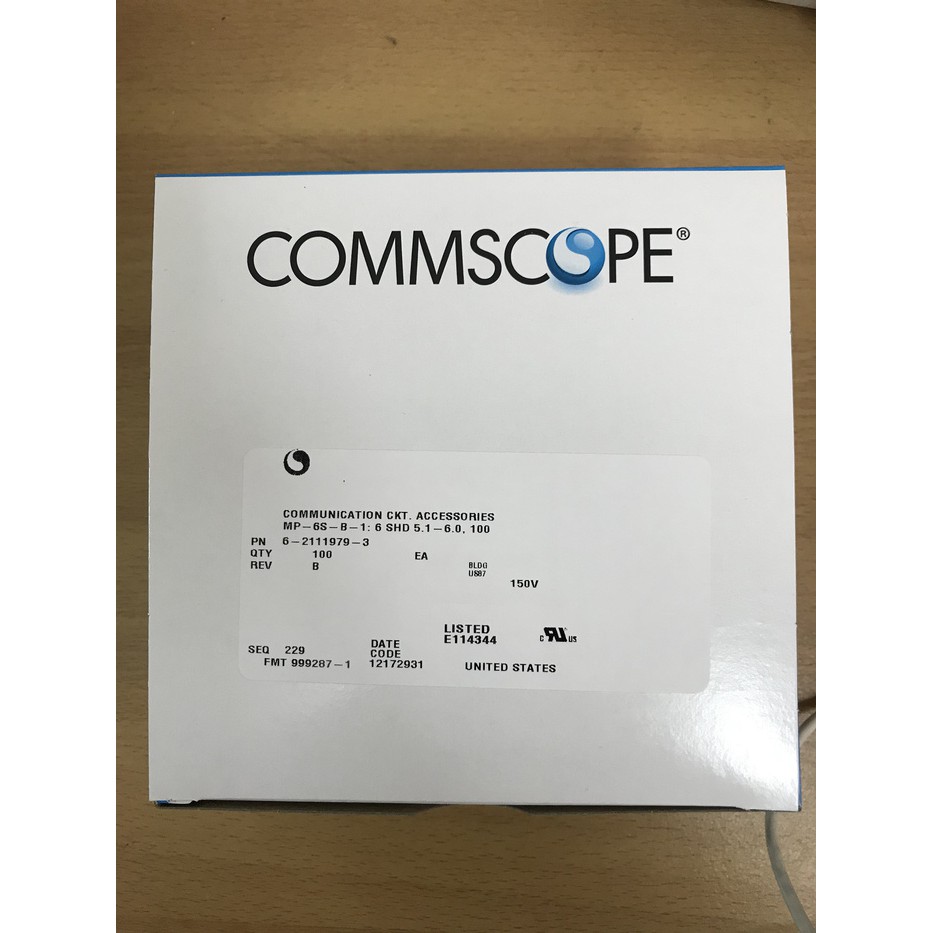ORIGINAL AMP Konektor RJ45 cat6 @100pcs / Connector AMP RJ 45 Cat 6