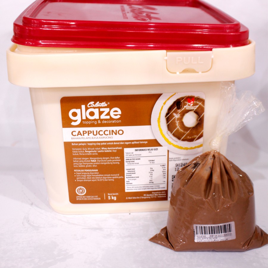 

Colatta Glaze Capucino Eceran / Coklat Topping 1 Kg, 500 Gr, 250 gr