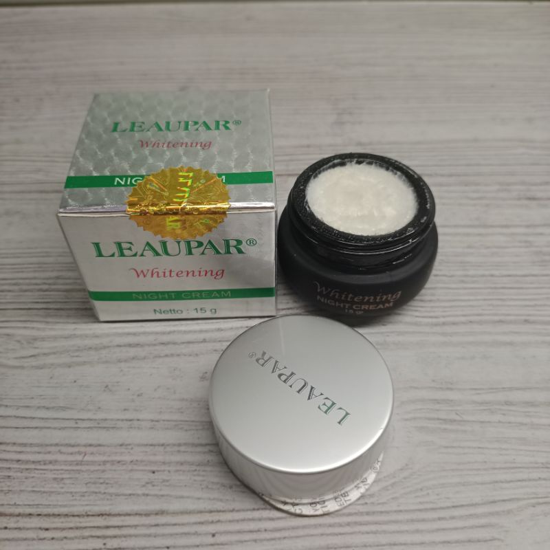 {Original}Cream Leaupar Malam Original