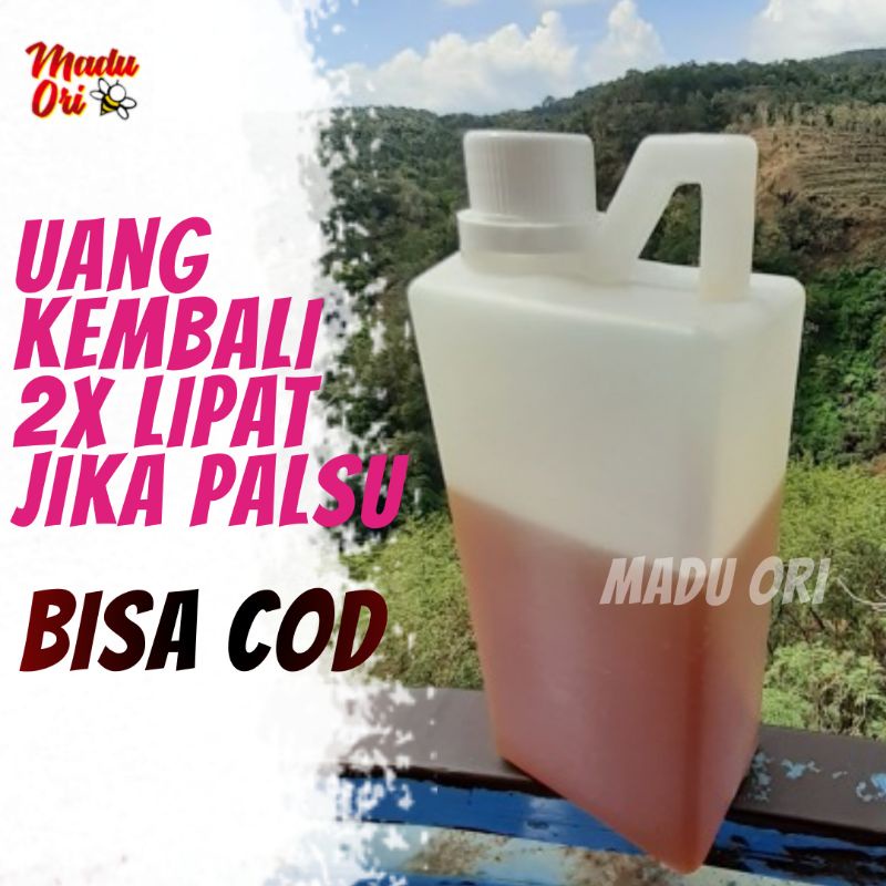 

Madu murni 1000 gr multiflora asli sumbawa hutan liar odeng uray