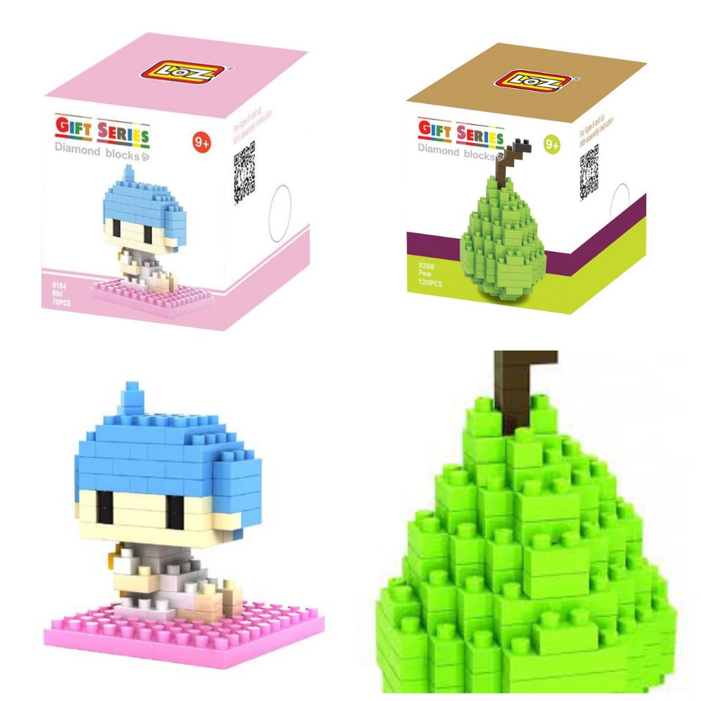 Loz Building Block Kiki/ Loz Building Block Pear