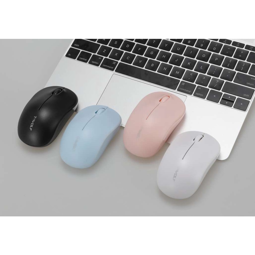 SKU-1105 MOUSE WIRELESS TWOLF Q4 / T-WOLF Q4 GOOD QUALITY 2.4GHZ