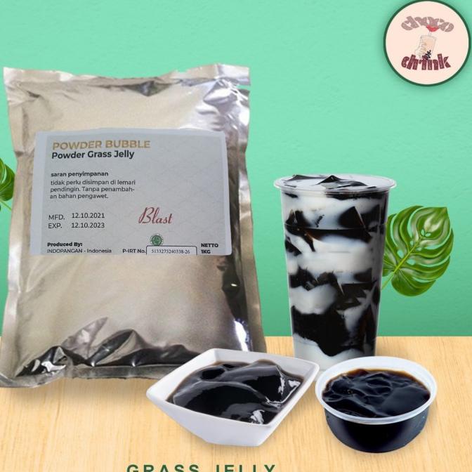 

_^_^_^] grass jelly powder 1kg