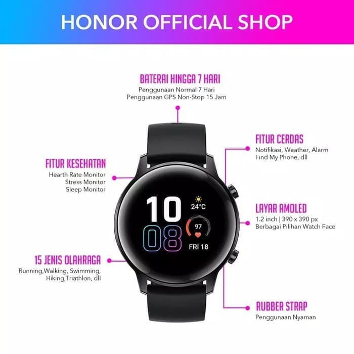 jual huawei watch 2