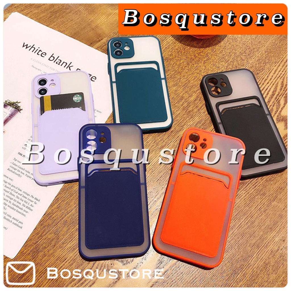 CASE MACARON SLOT CARD VIVO Y21/ Y21S/ Y33S/ Y20S(G)/ Y12S/ Y20/ Y20S/ Y20i/ Y11/ Y12/ Y12i/ Y15/ Y17/ FUZE CASE DOVE MACARON PROTECTOR SLOT KARTU