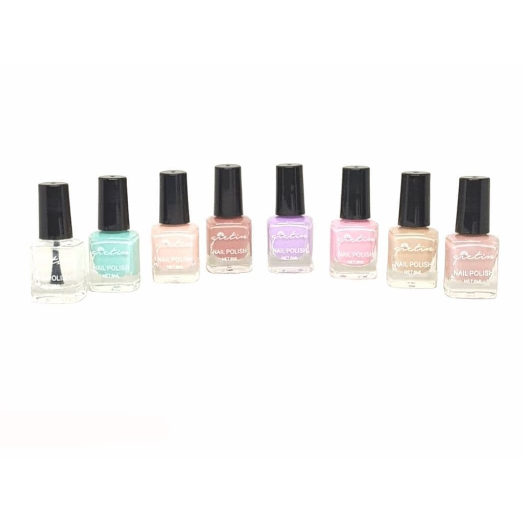 ASK.id - Gietin Cat Kuku Nail Polish Assorted Colours Original Kutex Nude Kutek Poles Pewarna BPOM