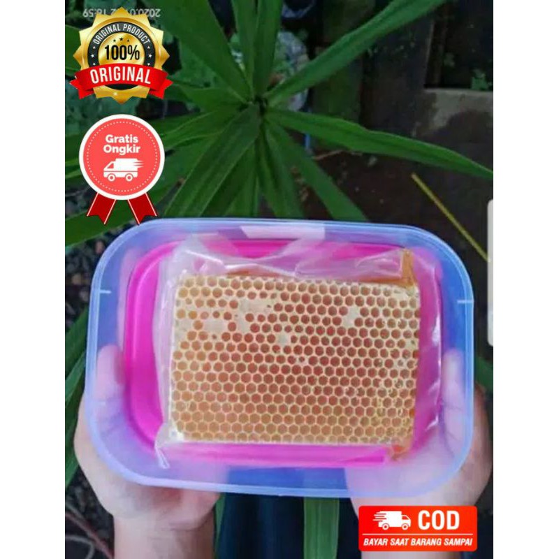 

PROMO!!! Madu sarang asli murni epis melifera netto 250 gram sarang madu asli madu mentah sarang madu raw honey honeycomb madu songo9