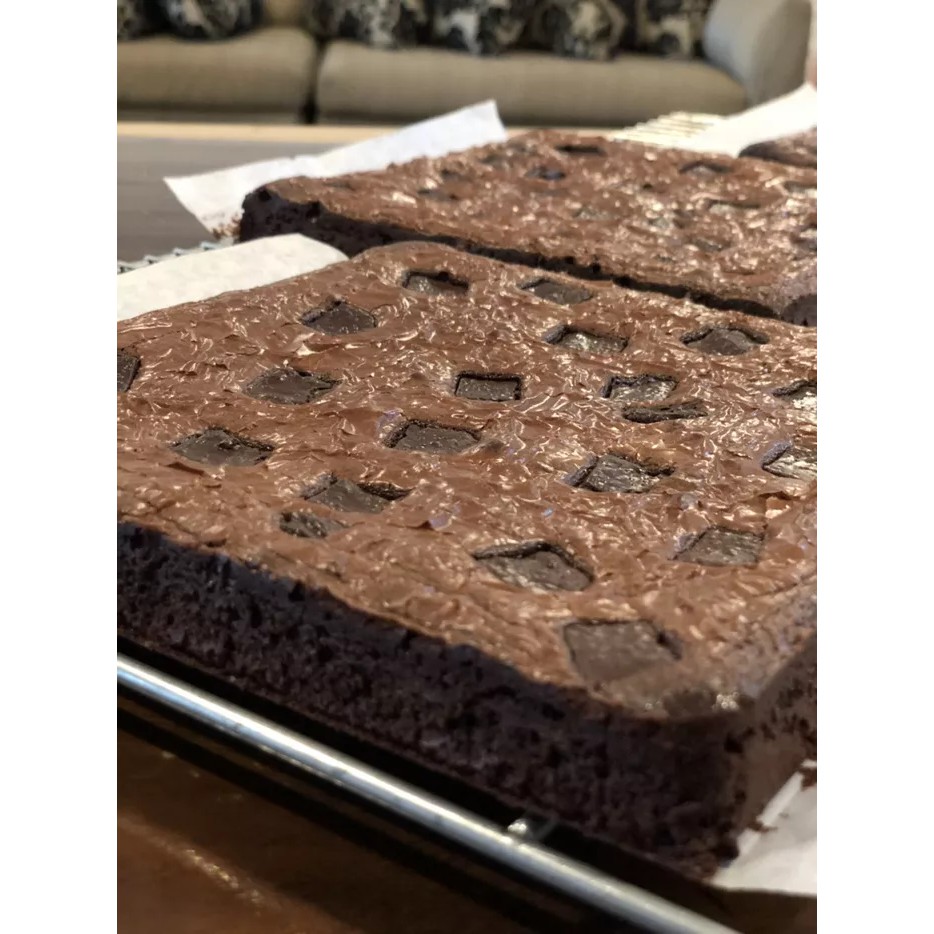 

Dark Chocolate Brownies - 20 x 20 cm