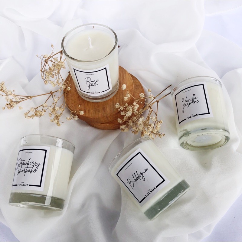 soy scented candle 65gr | lilin aromatherapy