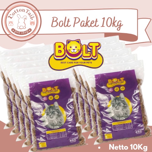 Bolt Makanan Kucing 800g (10Pack)