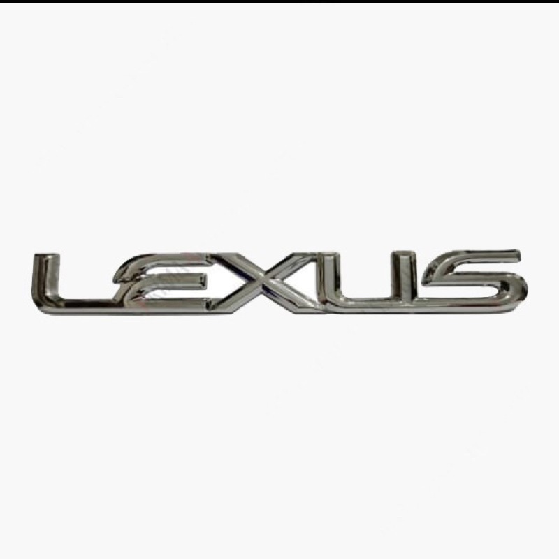 Logo emblem tulisan lexus