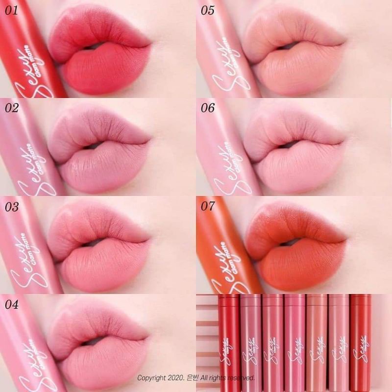Lipstik Glam matte Ms Glow